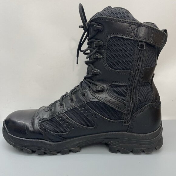 Thorogood Boots THE DEUCE 8″ Tactical Duty Side Zip Waterproof Mens 10.5 - Picture 10 of 13